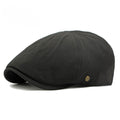 Brushed Cotton Flat Cap | ATLANTA