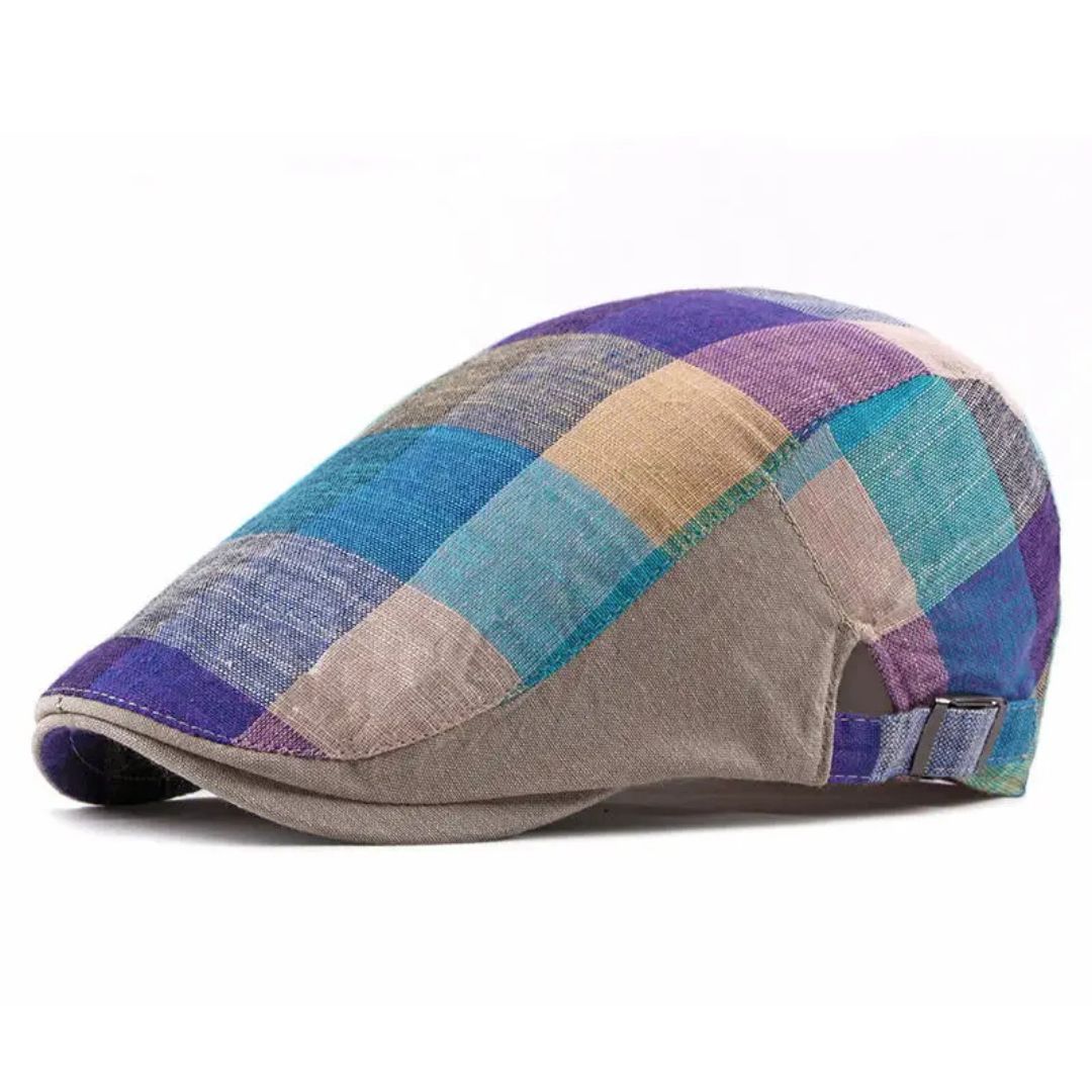 Plaid Driving Cap | MILTON