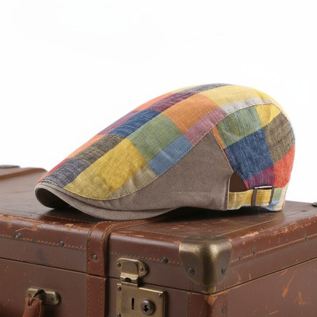 Plaid Driving Cap | MILTON