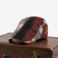 Patchwork Cotton Flat Cap | DELTA