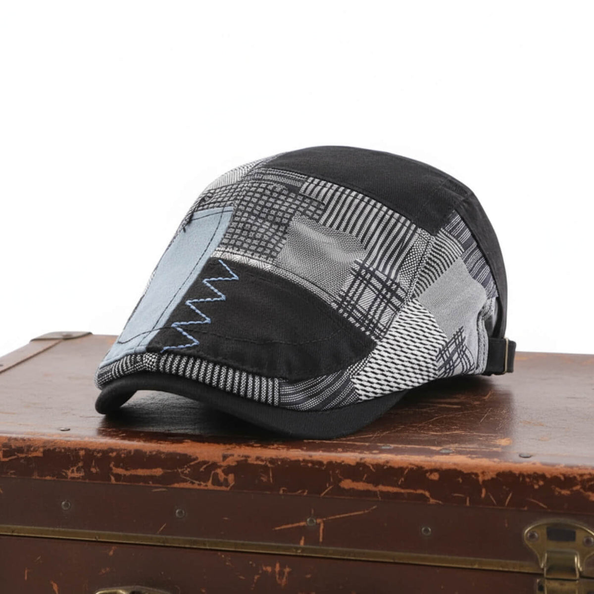 Cotton Patchwork Cap | DURHAM