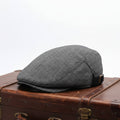 Herringbone Flat Cap | EVANSTON