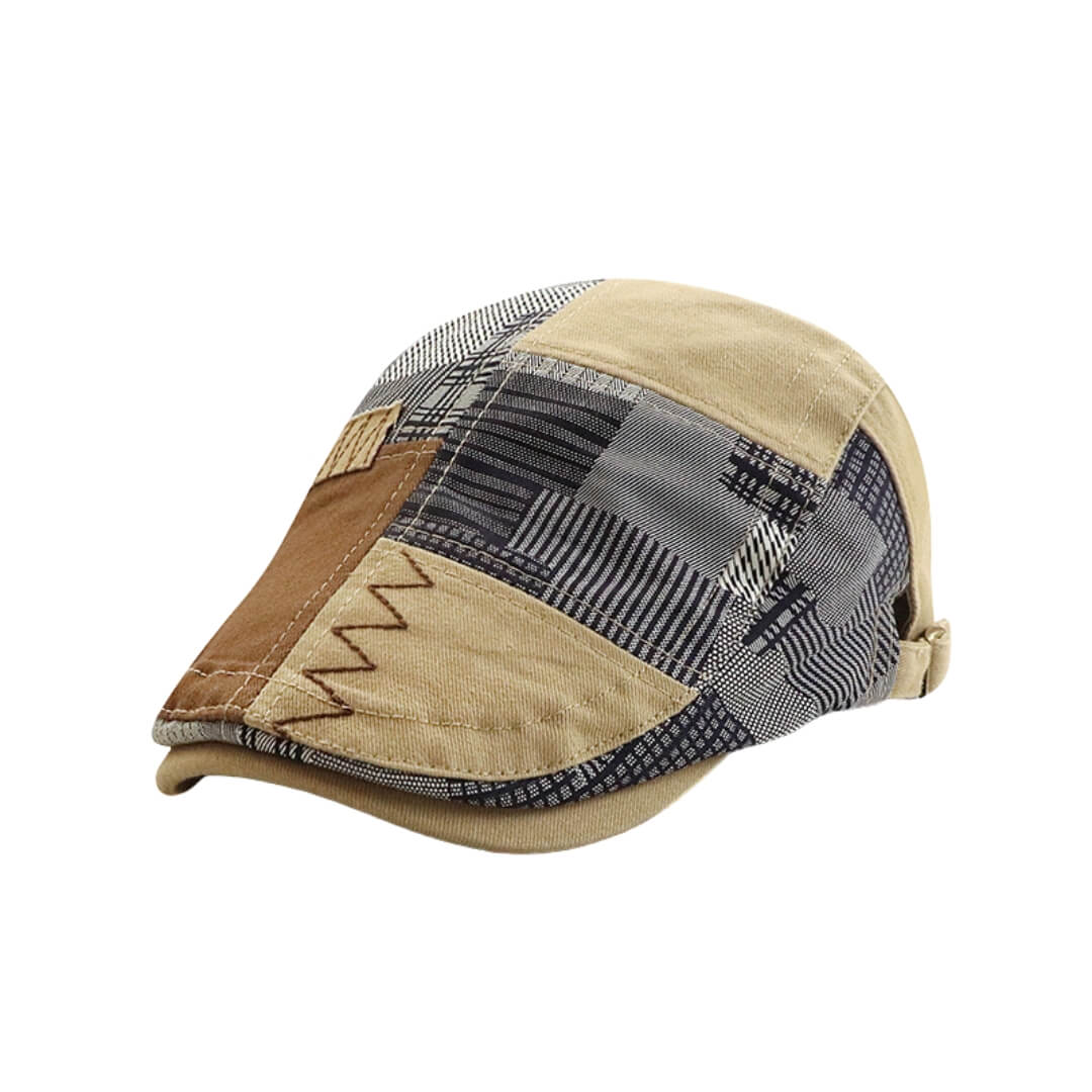 Cotton Patchwork Cap | DURHAM