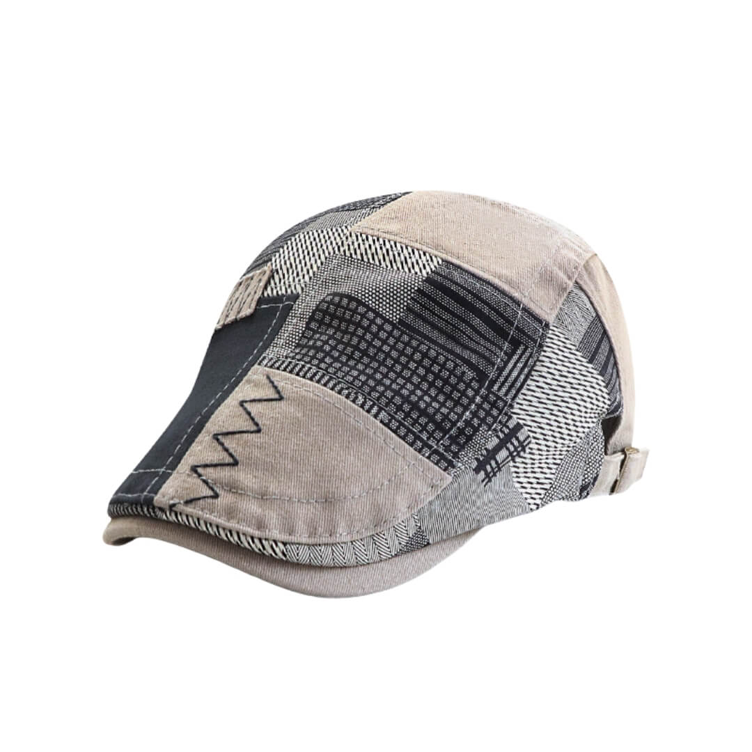 Cotton Patchwork Cap | DURHAM