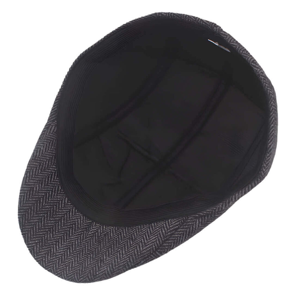 Herringbone Cotton Blend Cap | PUEBLO