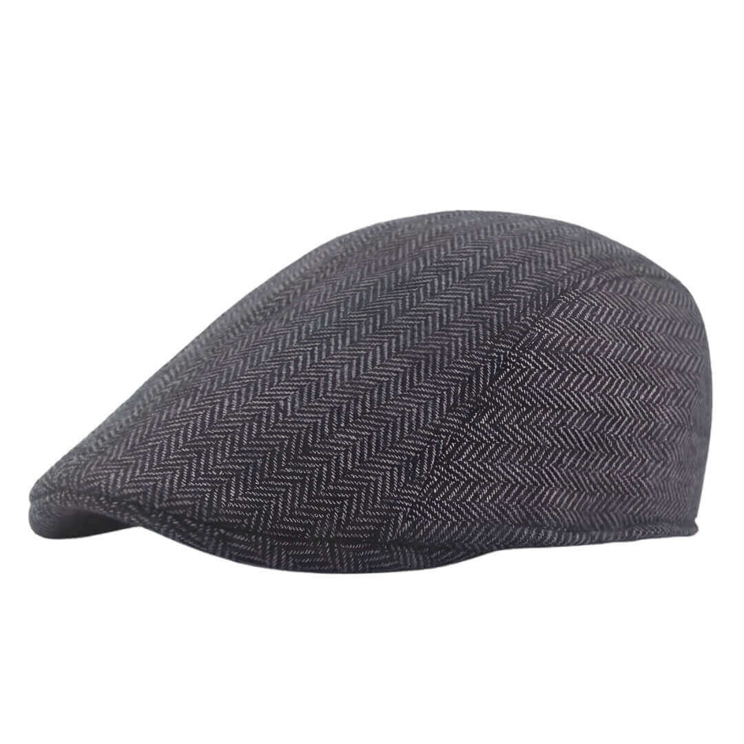 Herringbone Cotton Blend Cap | PUEBLO
