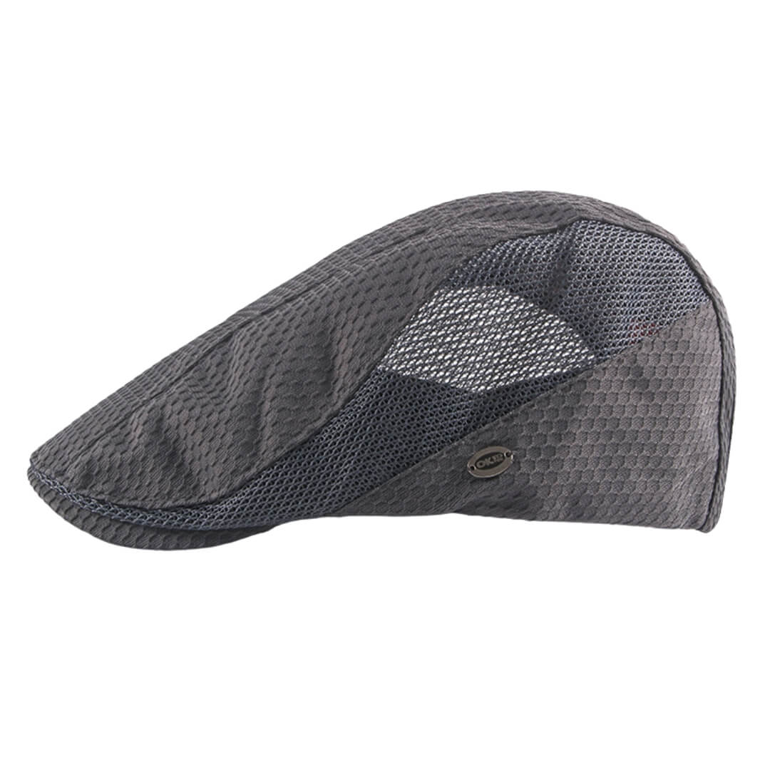 Acrylic Mesh Flat Cap | HARRISBURG
