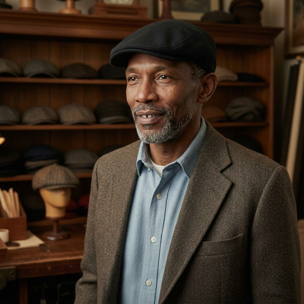 Cotton Flat Cap | SPARTANBURG