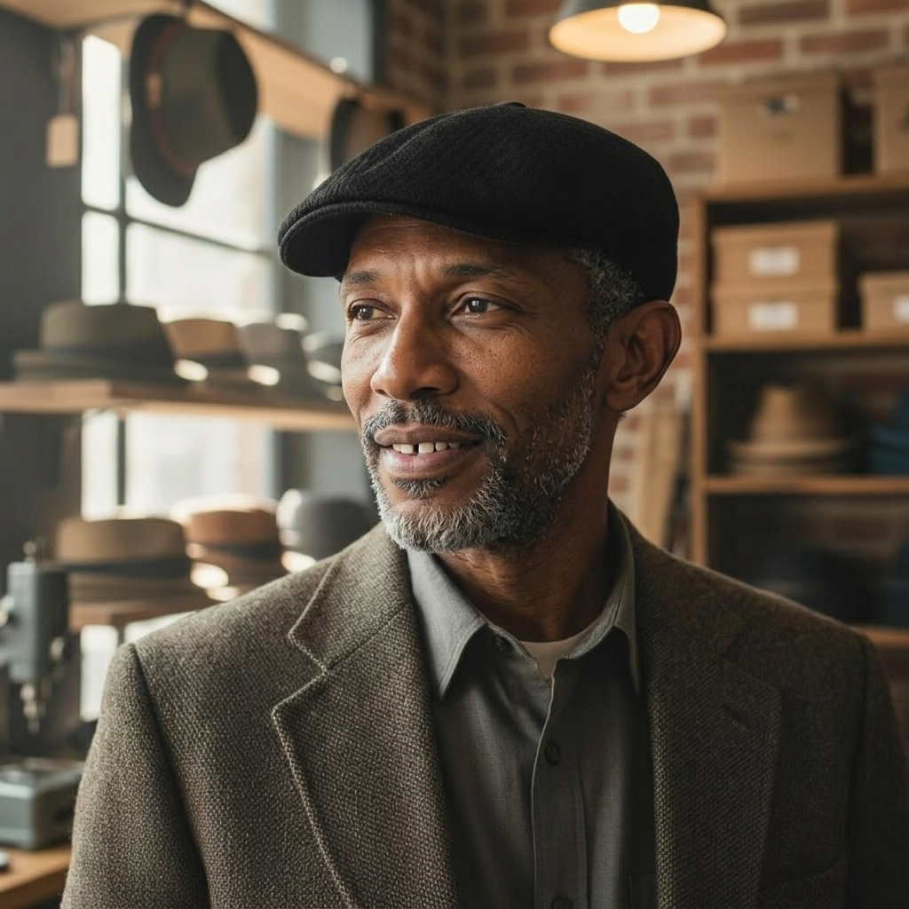 Mesh Flat Cap | CHARLESTON