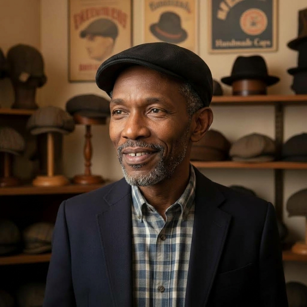 Weave Flat Cap | KNOXVILLE