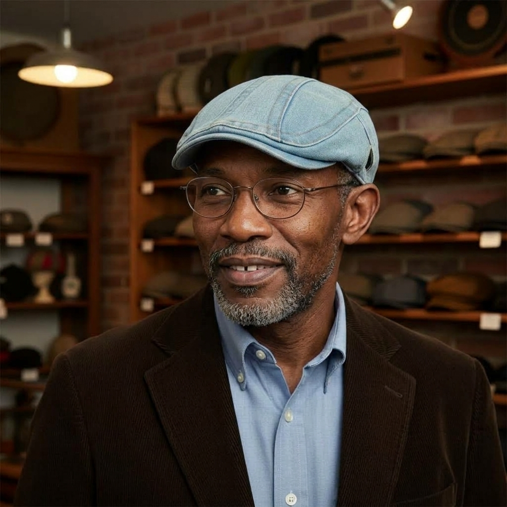 Denim Cotton Cap | BURLINGTON