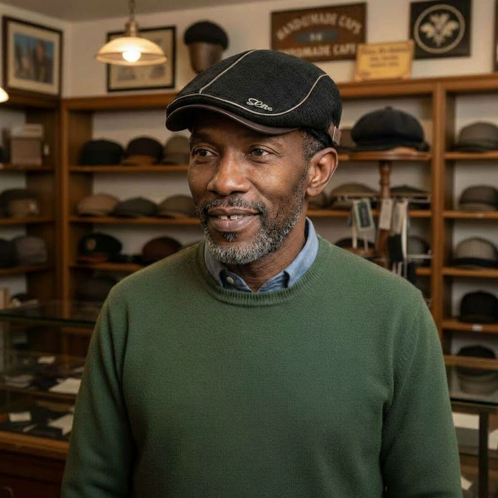 Knitted Flat Cap | LISBON