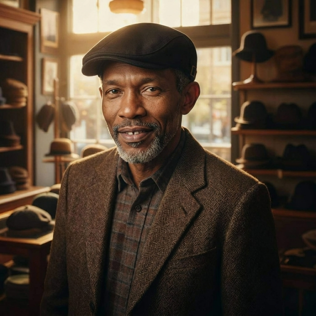 Cotton Flat Cap | SALEM