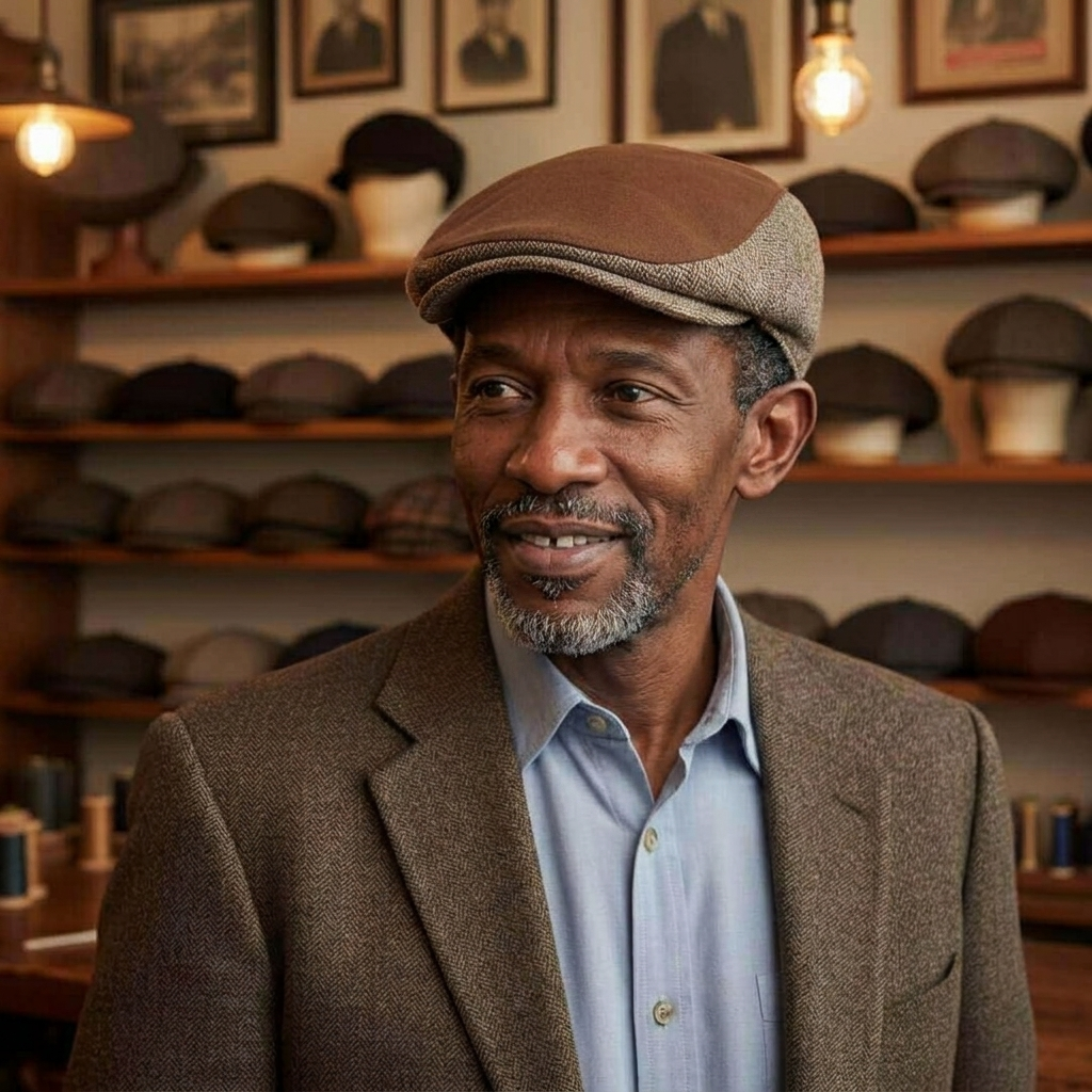 Twill & Herringbone Cap | DUBLIN