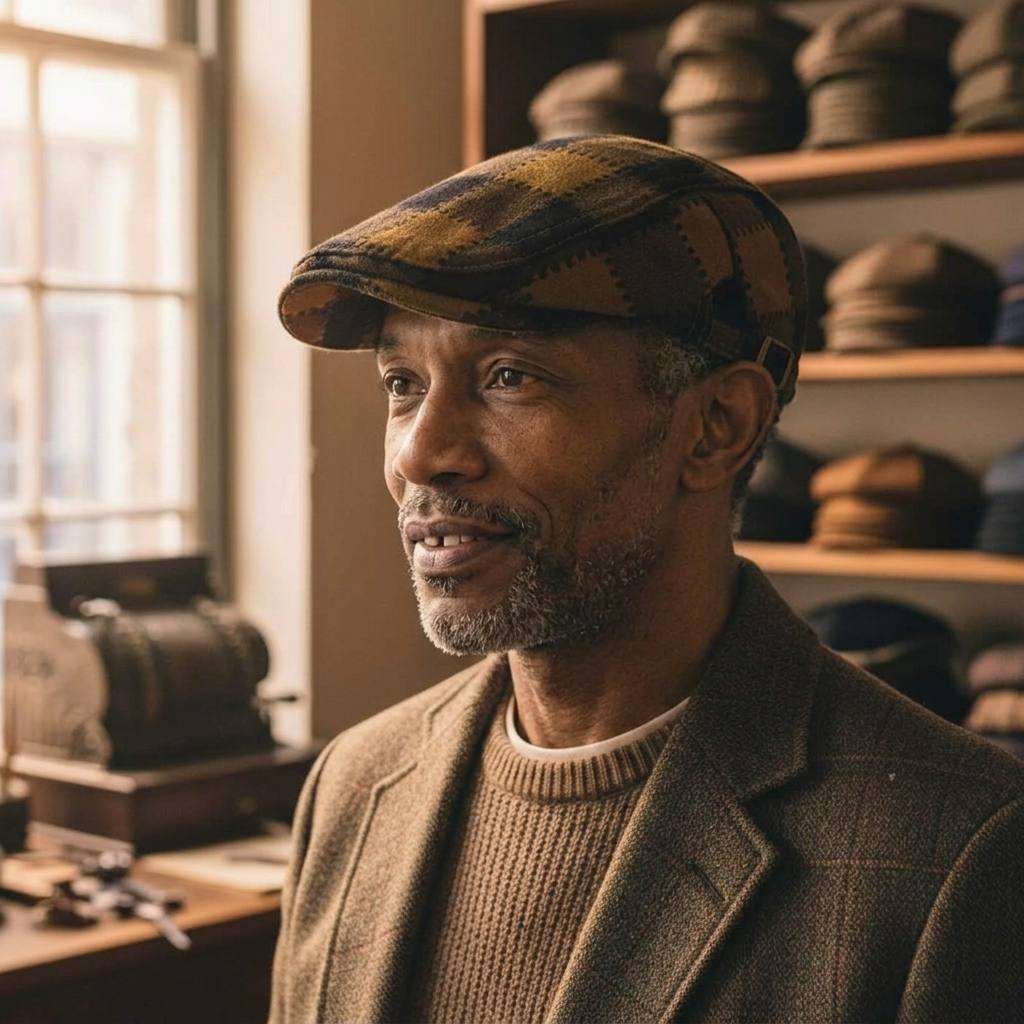 Plaid Flat Cap | COVINGTON