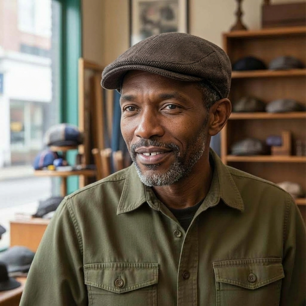 Colorblock Driving Cap | WARREN