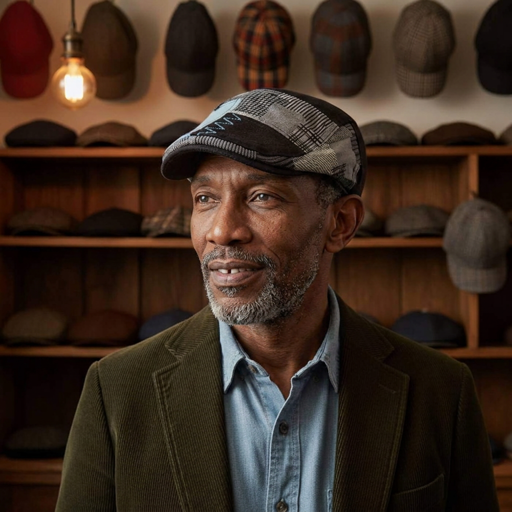 Cotton Patchwork Cap | DURHAM
