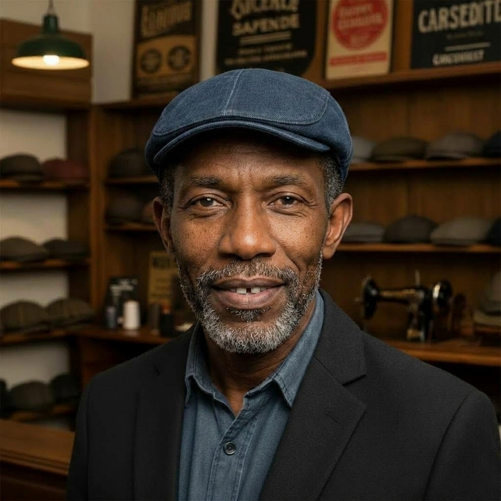 Stonewashed Denim Cap | BOZEMEN