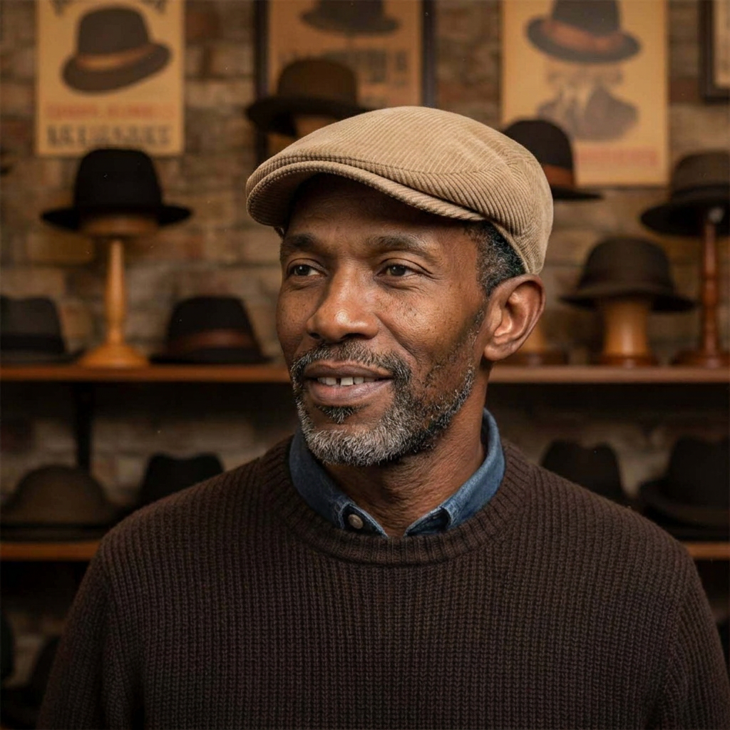 Corduroy Driver Cap | HUGO