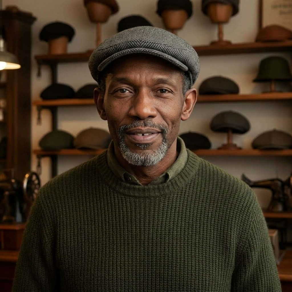 Wool Flat Cap | DIXON